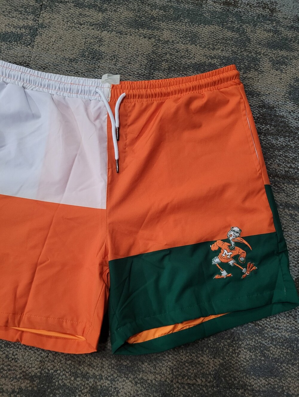 🌟Mens Miami Hurricanes Gym Shorts
